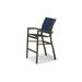 Telescope Casual Bazza Stacking Patio Dining Chair Sling | 43.5 H x 26.5 W x 26.5 D in | Wayfair Z39J13D01