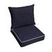 Winston Porter MW - 2 Outdoor Sunbrella Seat/Back Cushion | 5 H in | Wayfair WFDROCC255111TESCP