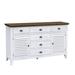 Rosecliff Heights Winterbridge 6 Drawer Combo Dresser Wood in White | 38 H x 64 W x 19 D in | Wayfair 04C6D20324CE48C7A510B09FFDF902EC