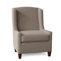 Wingback Chair - Wildon Home® Victorino 31" Wide Wingback Chair Wood/Polyester/Cotton/Velvet/Other Performance Fabrics in Brown | Wayfair