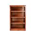 Foundry Select Rafig 30" W Standard Bookcase Wood in Brown | 72 H x 30 W x 13 D in | Wayfair 62891759A37A466D9FA58703B861CFDE