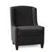 Wingback Chair - Wildon Home® Victorino 31" Wide Wingback Chair Wood/Polyester/Cotton/Velvet/Other Performance Fabrics in Brown | Wayfair