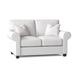 Lark Manor™ Putney 65" Rolled Arm Loveseat in White | 31 H x 65 W x 40 D in | Wayfair ED659FCF20164439AD0514E70A87F94B