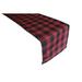 Gracie Oaks Pande Checkered Table Runner Polyester in Black | 60" x 14" | Wayfair B8CA21E81C07476CA4BD91C2451C4212