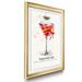 The Holiday Aisle® Peppermint Stick Cocktail by J Paul - Picture Frame Graphic Art Print on Paper Paper | 42.5 H x 30.5 W x 1.5 D in | Wayfair