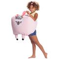 Zoomie Kids Cozy Animal Small Classic Bean Bag Polyester/Scratch/Tear Resistant in Indigo | 19 H x 24 W x 24 D in | Wayfair