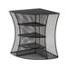 Safco Products Company Onyx Mesh Corner Organizer Mesh in Black | 13 H x 12 W x 16 D in | Wayfair 3261BL