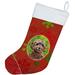 The Holiday Aisle® Stocking Polyester in Red | 18 H x 13.5 W in | Wayfair 3D7F28190DEE49ADA754851892B9FF06