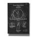 Williston Forge Golf Teaching Device Blueprint Patent Chalkboard - Wrapped Canvas Print Canvas in Black/White | 26 H x 18 W x 1.25 D in | Wayfair