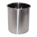 Rebrilliant Stainless Steel Utensil Crock Stainless Steel in Gray | 7.5 H x 7.5 W x 7.5 D in | Wayfair REBR4668 43475438