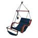 Arlmont & Co. Nagehan Polyester Chair Hammock Polyester in Blue | 42 H x 39 W x 32 D in | Wayfair FRPK1564 42693677