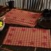 August Grove® Deuxville 6 Piece Cotton Placemat Set Cotton in Red/Brown | 18 W x 12 D in | Wayfair AGTG4925 43369937