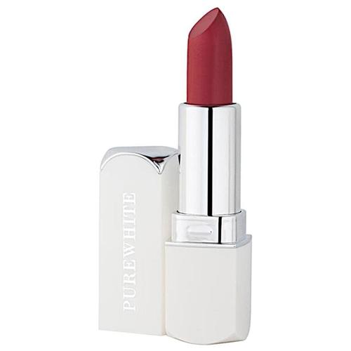 Pure White Cosmetics - Purely Inviting Satin Cream Lipstick Lippenstifte 3,9 g FIERY FUSION