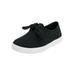 Women's The Anzani Slip On Sneaker by Comfortview in Black (Size 7 1/2 M)