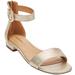 Wide Width Women's The Alora Sandal by Comfortview in Gold (Size 8 W)