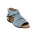 Wide Width Women's The Payton Shootie by Comfortview in Denim (Size 7 W)