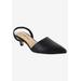 Wide Width Women's Sarah II Slingback by Bella Vita in Black Snake (Size 9 W)