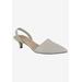 Extra Wide Width Women's Sarah II Slingback by Bella Vita in Natural Snake (Size 11 WW)