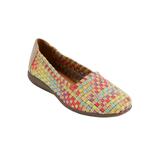 Women's The Bethany Flat by Comfortview in Multi Pastel (Size 8 1/2 M)