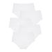 Plus Size Women's Stretch Cotton Brief 5-Pack by Comfort Choice in White Pack (Size 14) Underwear