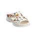 Extra Wide Width Women's The Tracie Slip On Mule by Easy Spirit in Floral (Size 10 WW)