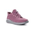 Wide Width Women's Travelbound Walking Shoe Sneaker by Propet in Crushed Berry (Size 8 W)