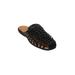 Wide Width Women's The Wendy Slip On Mule by Comfortview in Black (Size 12 W)