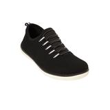 Wide Width Women's CV Sport Ariya Slip On Sneaker by Comfortview in Black (Size 7 1/2 W)