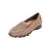 Wide Width Women's The Pax Flat by Comfortview in Dark Taupe (Size 7 1/2 W)