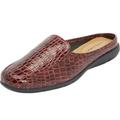 Extra Wide Width Women's The Estelle Mule by Comfortview in Dark Berry (Size 9 1/2 WW)