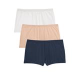 Plus Size Women's Boyshort 3-Pack by Comfort Choice in Neutral Pack (Size 12) Underwear