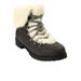 Wide Width Women's The Arctic Bootie by Comfortview in Black (Size 10 W)