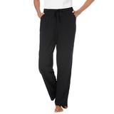 Plus Size Women's Knit Sleep Pant by Dreams & Co. in Black (Size L) Pajama Bottoms
