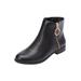 Women's The Addi Bootie by Comfortview in Black (Size 7 1/2 M)