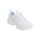 Wide Width Women's The D'Lites Life Saver Sneaker by Skechers in White Wide (Size 7 W)