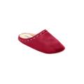Wide Width Women's The Stitch Clog Slipper by Comfortview in Pomegranate (Size XL W)