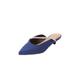 Women's The Bette Mule by Comfortview in Evening Blue (Size 8 1/2 M)