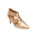 Extra Wide Width Women's The Gia Shootie by Comfortview in Gold (Size 10 WW)