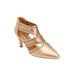 Extra Wide Width Women's The Gia Shootie by Comfortview in Gold (Size 7 WW)