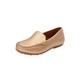 Wide Width Women's The Milena Moccasin by Comfortview in Gold (Size 9 W)