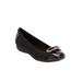 Women's The London Flat by Comfortview in Black (Size 8 1/2 M)