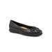 Women's Dellis Flat by Trotters in Black (Size 7 1/2 M)