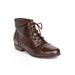 Extra Wide Width Women's The Darcy Bootie by Comfortview in Brown (Size 9 WW)