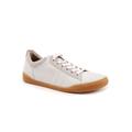 Wide Width Women's Athens Sneaker by SoftWalk in White (Size 8 1/2 W)