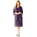 Plus Size Women's Sparkling Lace Jacket Dress by Catherines in Purple Pennant (Size 26 W)