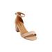 Extra Wide Width Women's The Orly Sandal by Comfortview in New Nude (Size 8 WW)