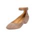 Women's The Pixie Pump by Comfortview in Dark Taupe (Size 7 1/2 M)