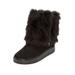 Women's The Shai Wide Calf Boot by Comfortview in Black (Size 11 M)