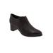 Women's Keegan Bootie by Trotters in Black Lizard (Size 9 M)