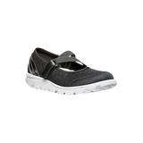 Extra Wide Width Women's TravelLite Mary Jane Sneaker by Propet® in Black (Size 11 WW)